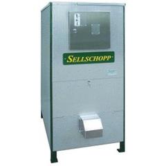 Ballautomat, med innebygd vasker SE 9000, Pollettbetaling